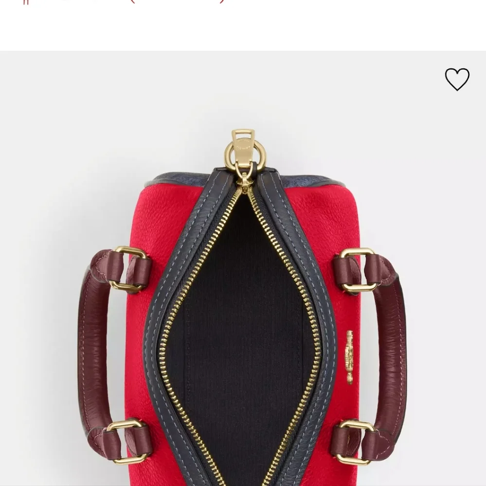 Coach Mini Rowan Bag In Colorblock - Picture 5 of 6